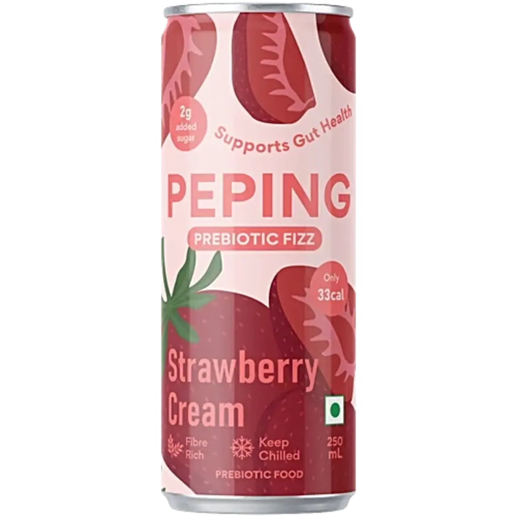 Peping Drink Stawberry Low Sugar