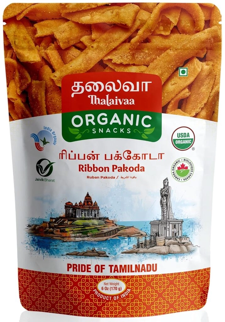 Thalaiva Snacks Organic Ribbon Pakoda