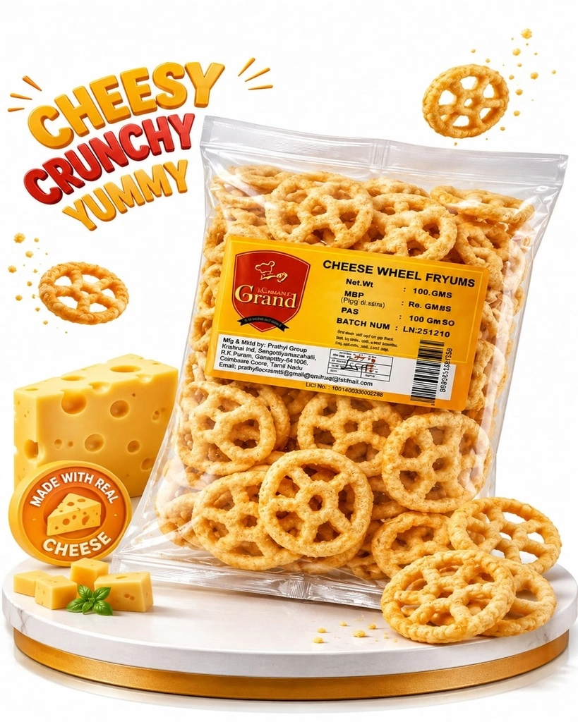 Grand Cheese Wheel Fryums