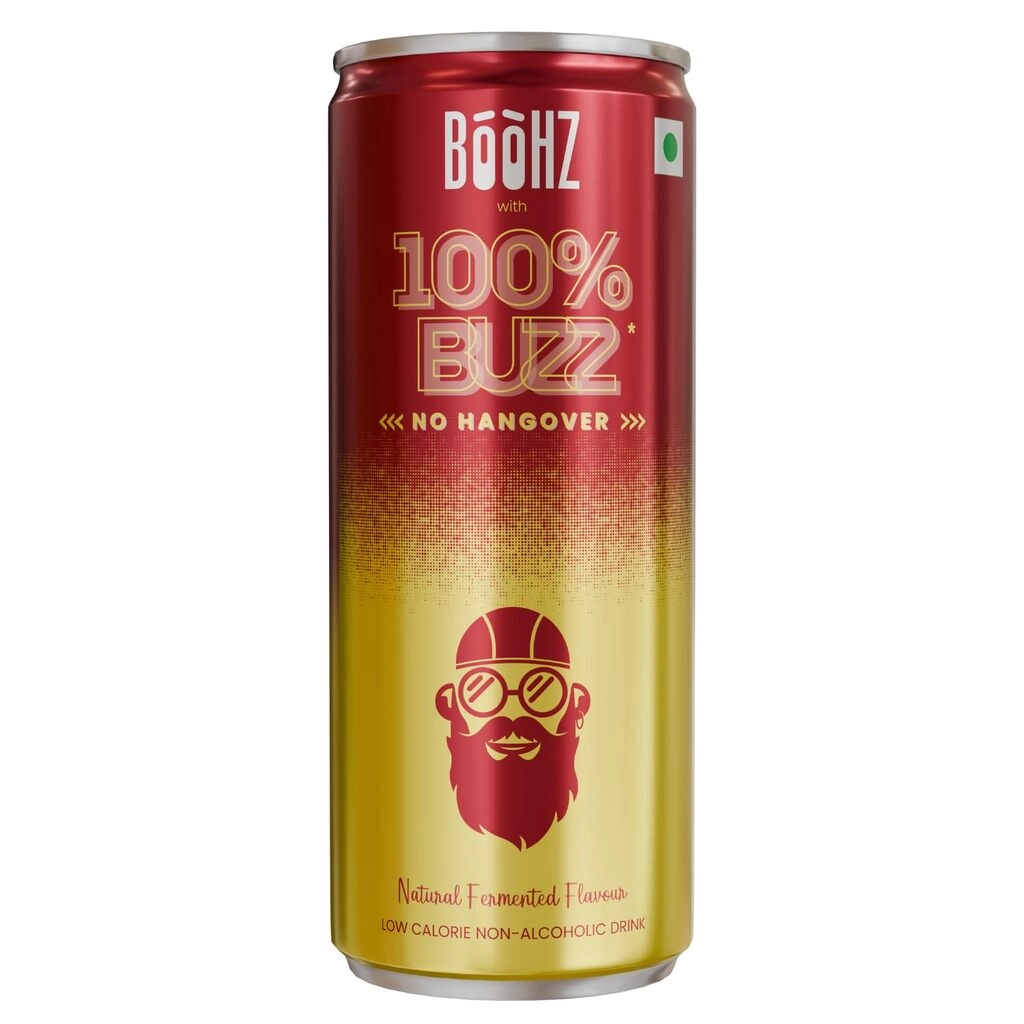 Boohz Non Alcoholic Beer Low Calorie