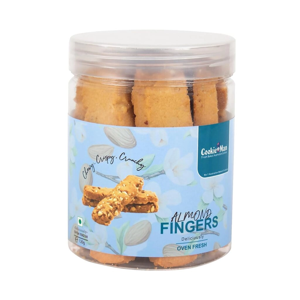 Cookieman Almond Finger Cookies