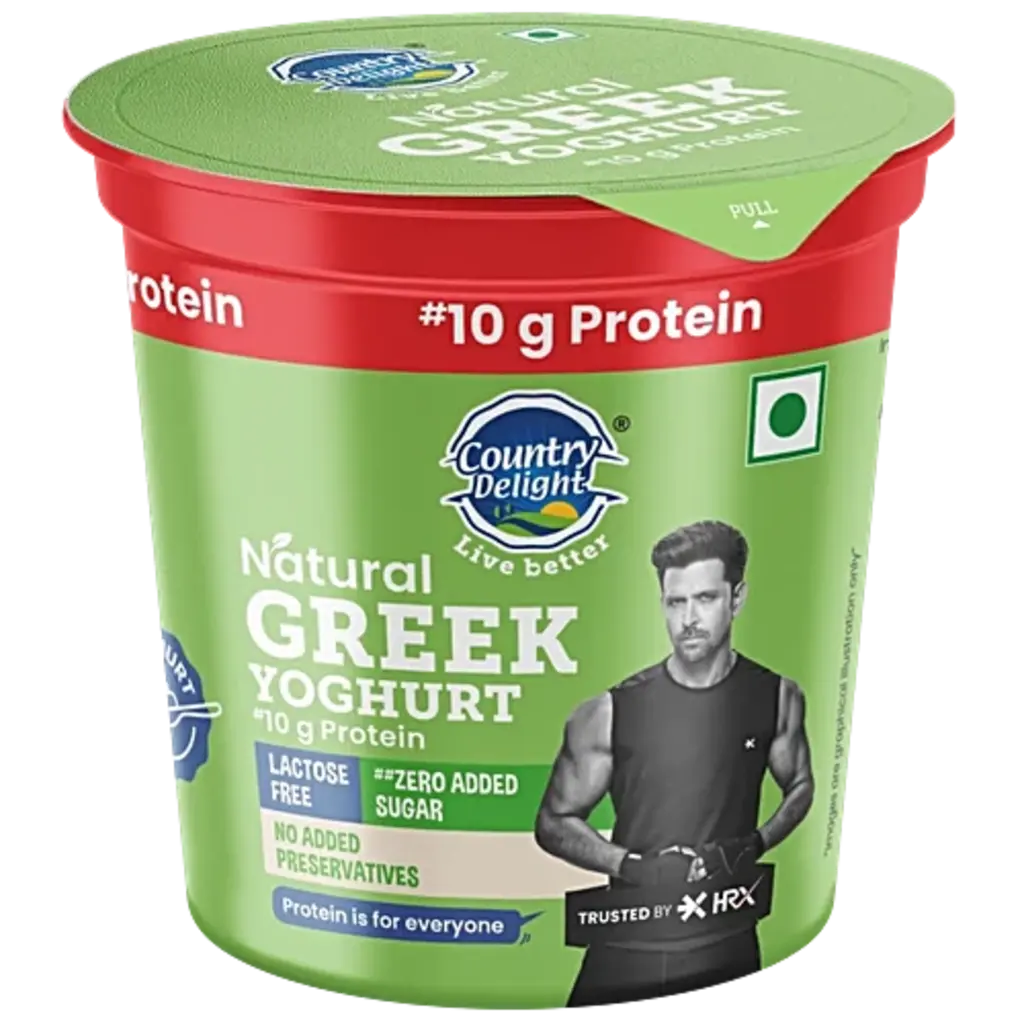 Country Delight 10G Protein Greek Yoghurt Natural