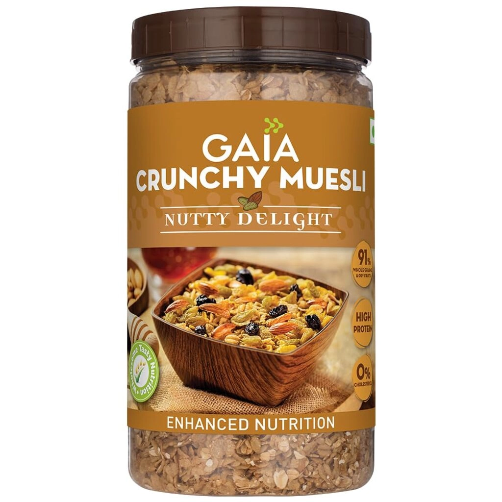 Gaia Nutty Delight Crunchy Muesli
