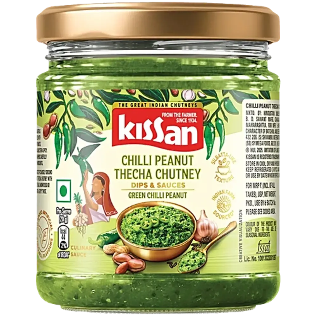 Kissan Chilli Peanut Thecha Chutney