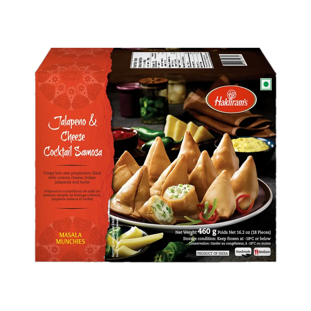 Haldiram's Jalapeno & Cheese Cocktail Samosa