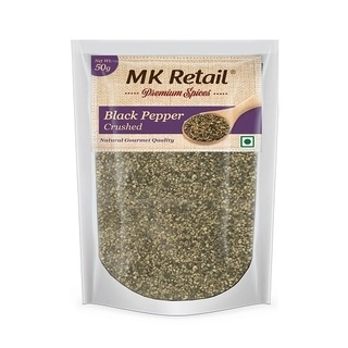 M K Retail Black Pepper Crushed