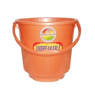 Polyset Bucket Unbreakable Plastic Handle UBB 576