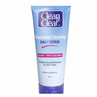 Clean Clear Blackhead Clearing Daily Scrub 40Gm