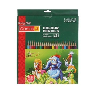Camlin Colour Pencils 24 Shades 175mm 4192567