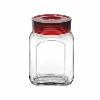 Treo Glass Jar Square 1P