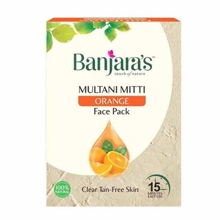 Banjaras Multani Mitti Orange Face Pack