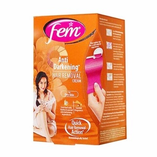 Fem Hair Removal Cream Anti Darkening Dry Skin