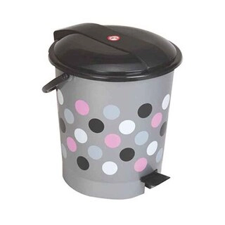 Ratan Plastic Pedal Bin Bon Bon Printed 12071P