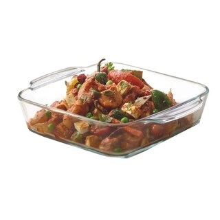 Borosil Square Cake Dish With Handle