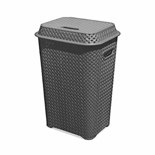 Milton Plastic Laundry Basket Launet Square