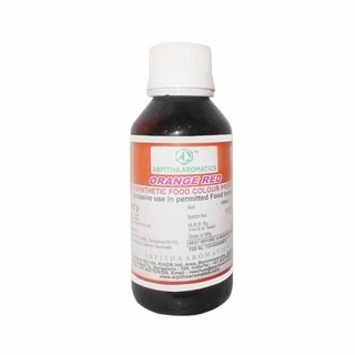 Arpitha Aromatic Food Colour Orange Red