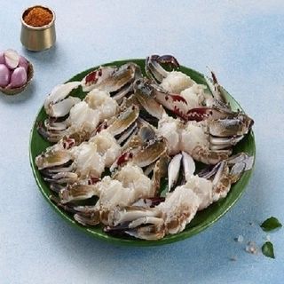 Blue Crab Cleaned With Minimum Shell 