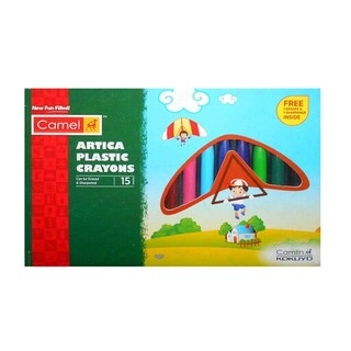 Camel Plastic Crayons 15 Shades 4432539