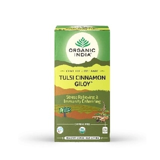 INDIA TULSI CINNAMON GILOY TEABAGS