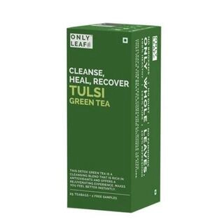Only Leaf Tulsi Green Tea Bags