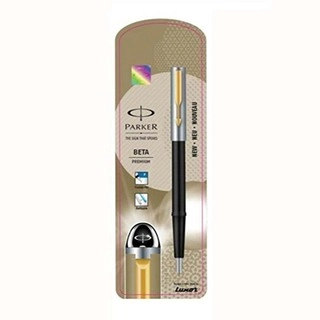 Parker Beta Premium Fountain Pen, Gold Finish Cap 2847