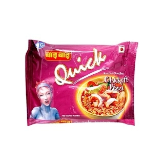 Wai Wai Quick Noodles Chicken pizza