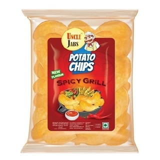 Uncle Jabs Potato Chips Spicy Grill