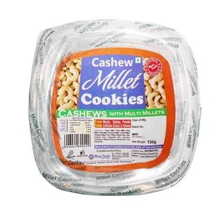 Healthy Millet Cookies Cashew