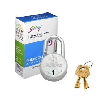 Godrej Freedom Locks 5 Levers - 2 Keys (Aluminium)