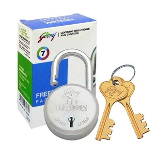 Godrej Freedom Padlock 7 Levers 2Key 3287