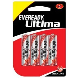 Eveready Battery Alkaline AA 2115 BP4