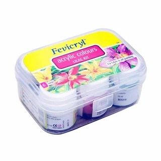 Fevicryl Acrylic Colours Lilac Kit 60ml