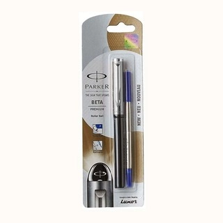 Parker Beta Premium Roller ball Pen Gold Finish Cap 3585