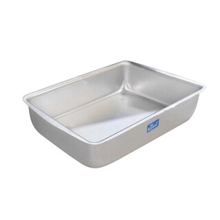 Rolex Aluminium Cake Mould Rectangle Deep 23x17