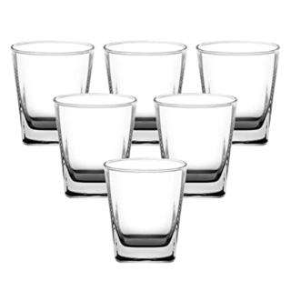 Borosil Tumbler Vision Assorted Krip Large Set Of 6