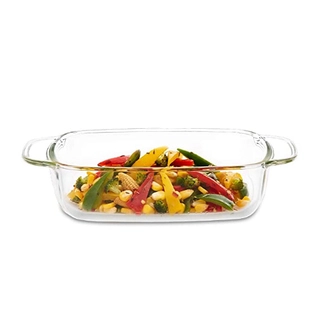 Borosil Square Cake Dish 0.5+0.8+1.6