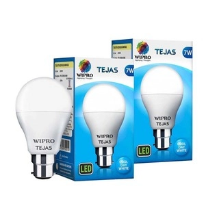 Wipro LED Bulb Tejas 7W Pack of 2