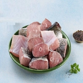 Bhetki Steaks With Head