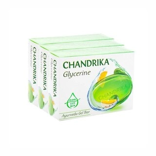 Chandrika Glycerine Ayurveda Gel Bar Soap