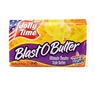 Jolly Time Microwave Popcorn Crispy N White