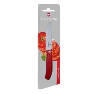 Victorinox Knife Wavy Edge Red 6.7831