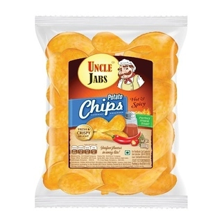 Uncle Jabs Potato Chips Hot & Spicy