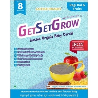 Get Set Grow Baby Cereal Ragi Dal & Fruits