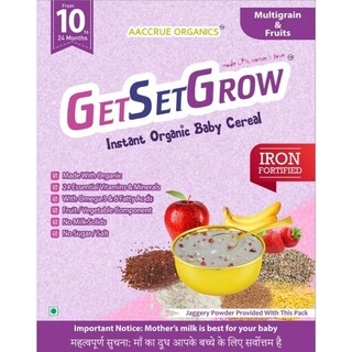 Get Set Grow Baby Cereal Multigrain & Fruits