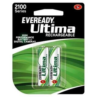 Eveready Battery Rechargeable 2100 Series AA BP2 2100mAh