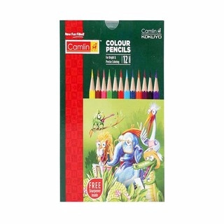 Camlin Colour Pencils 12 Shades 175mm 4192566