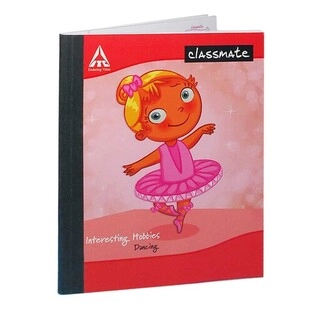 Classmate Note Book 92 Pages Single Line Hard 2000256