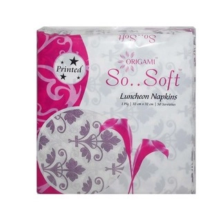 LUNCHEON PRINTED NAPKIN 50S X