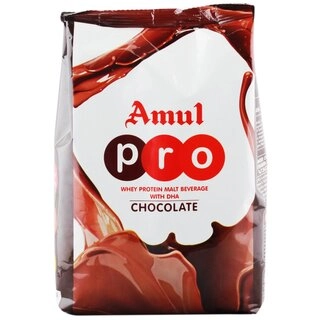 Amul Pro Whey Protein Malt Beverage Nutrition Drink With DHA & Chocolate