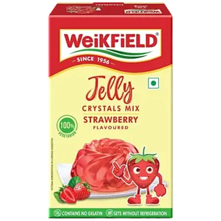 Weikfield Jelly Crystals Mix Strawberry Flavour